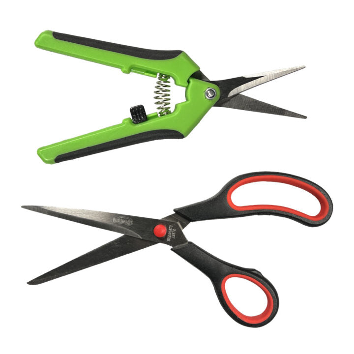 Edelstahlschere und Trimmschere